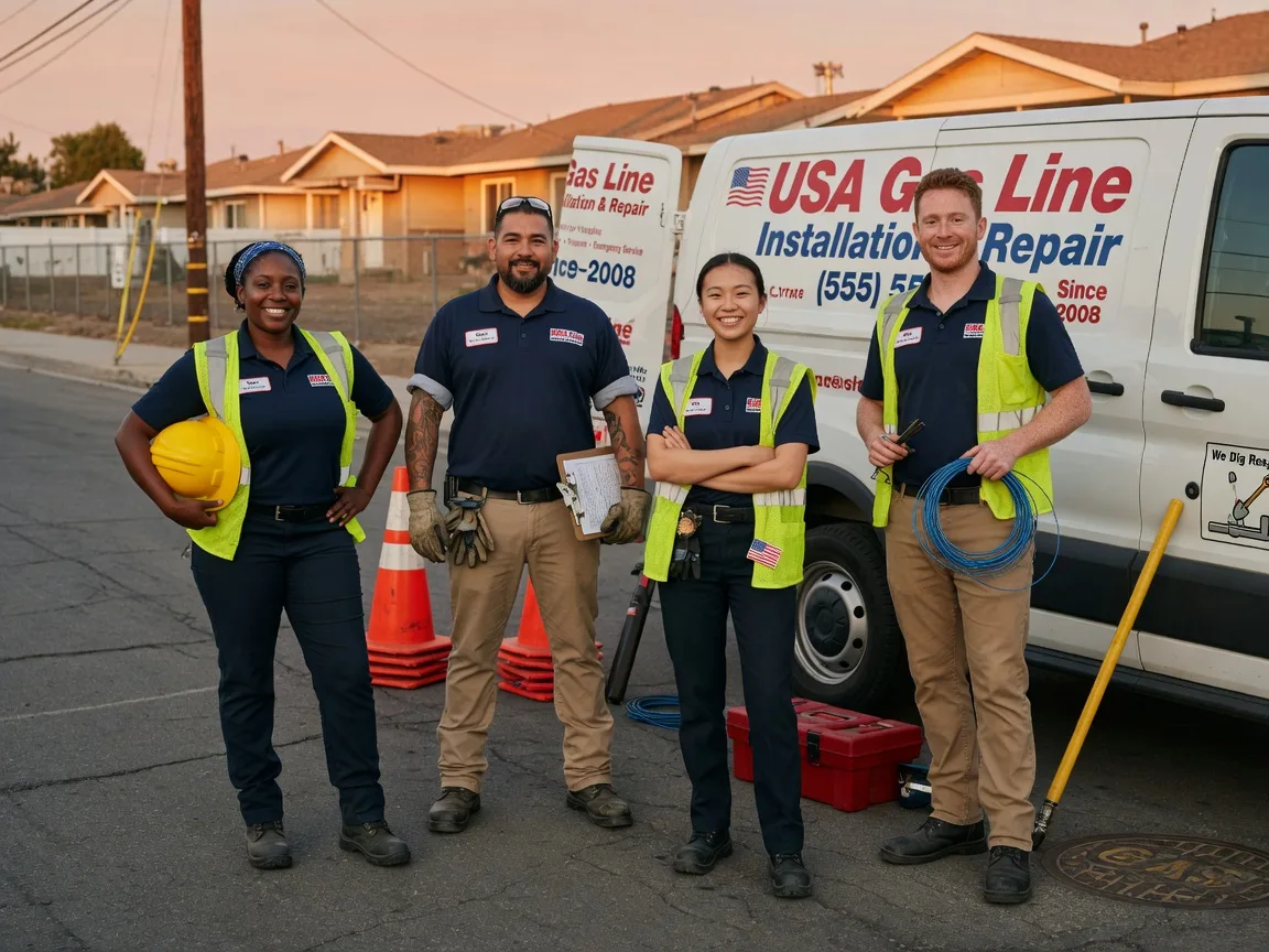Gas Line Installation company in Lefor, ND